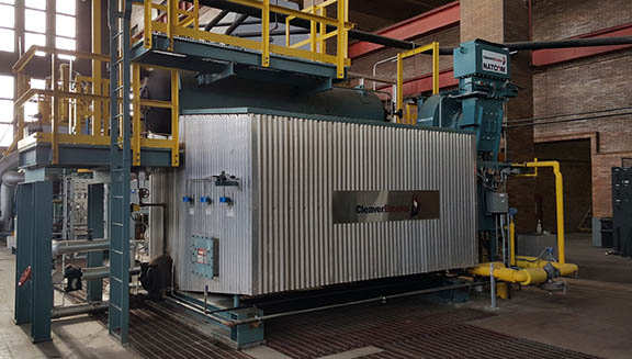 Cleaver Brooks - 20,000 lb/hr Industrial Water Tube Boilers