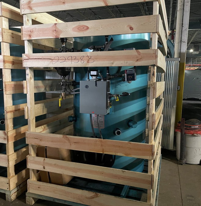 Superior 50HP Series 2000 High Pressure Vertical Steam Boiler