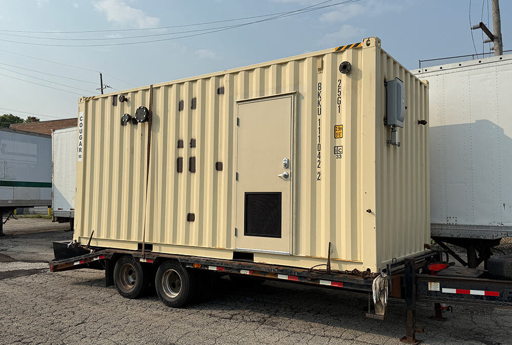 LES 80HP Hot Water Or Steam On Trailer RENTAL