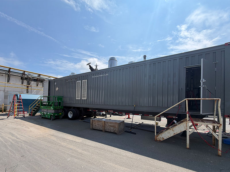 Superior Dakota 800 HP 2-Pass Dryback Boiler Rental Trailer